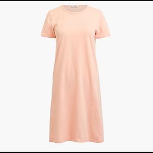 J Crew Peach T-Shirt Dress - NWT